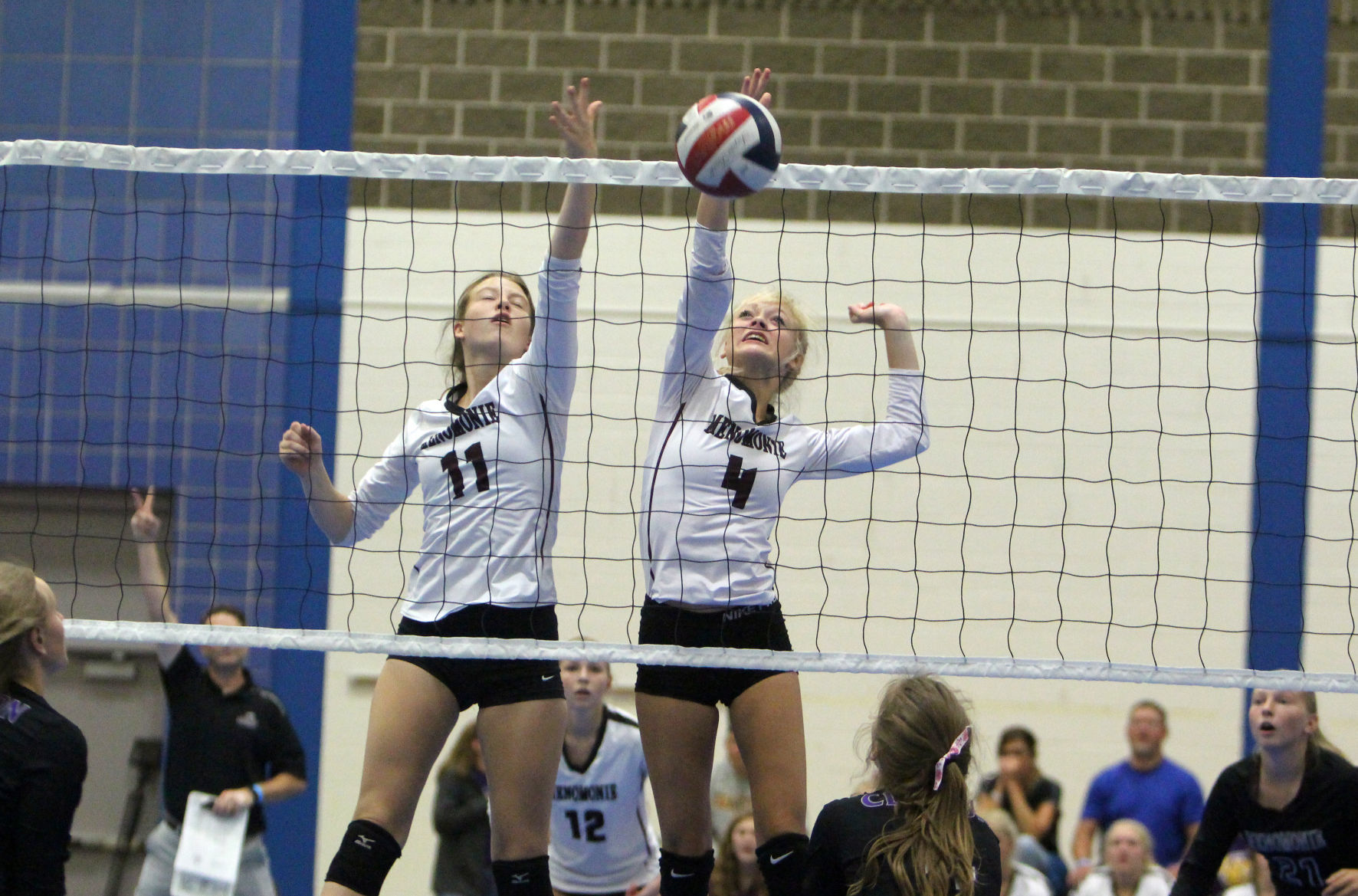 Prep volleyball sprawl at UW-Stout 8-31-19